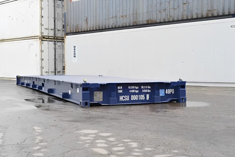 40ft Platform container (max payload 40 ton) - Image 2