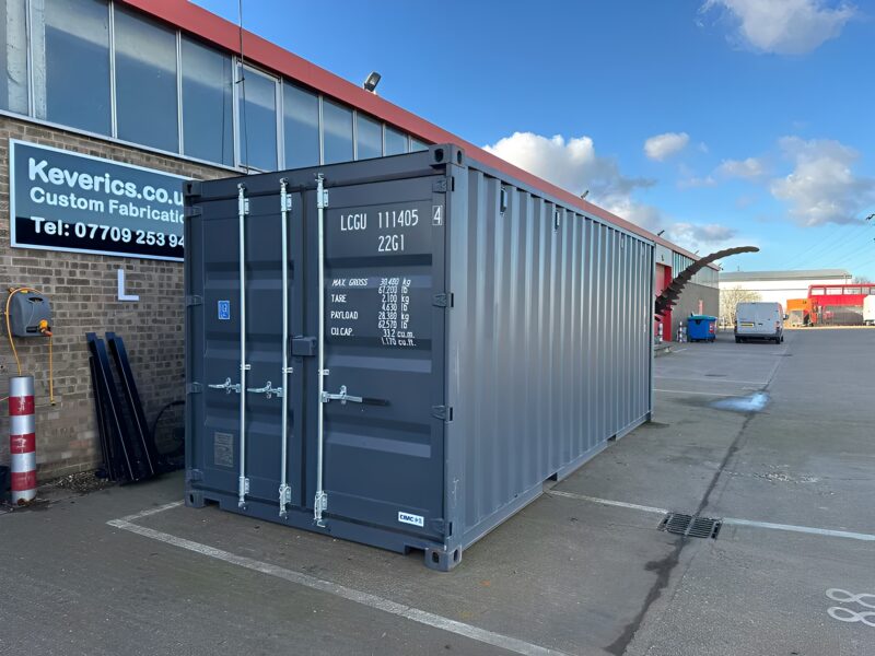 20Ft Shipping Container (One Trip) – Blue