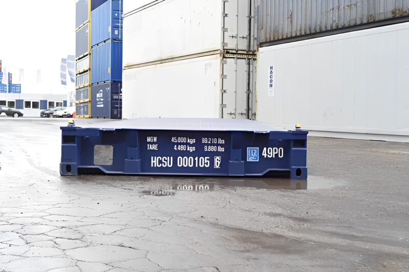 40ft Platform container (max payload 40 ton) - Image 3