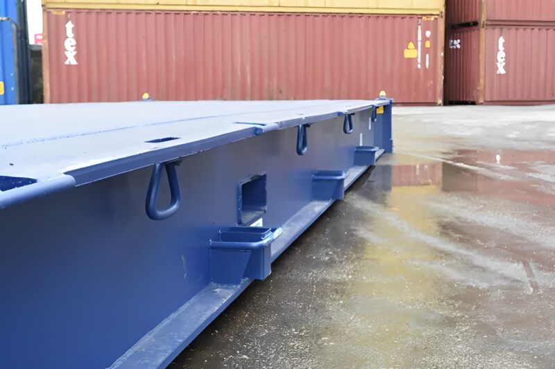 40ft Platform container (max payload 40 ton) - Image 4
