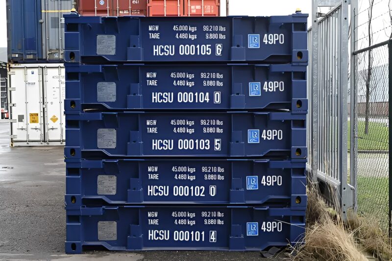 40ft Platform container (max payload 40 ton)