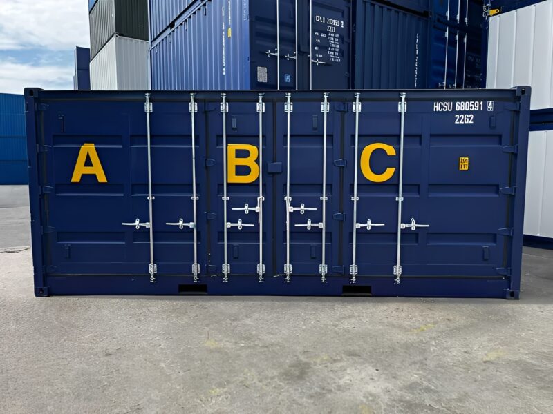 20ft Open side drip tray container
