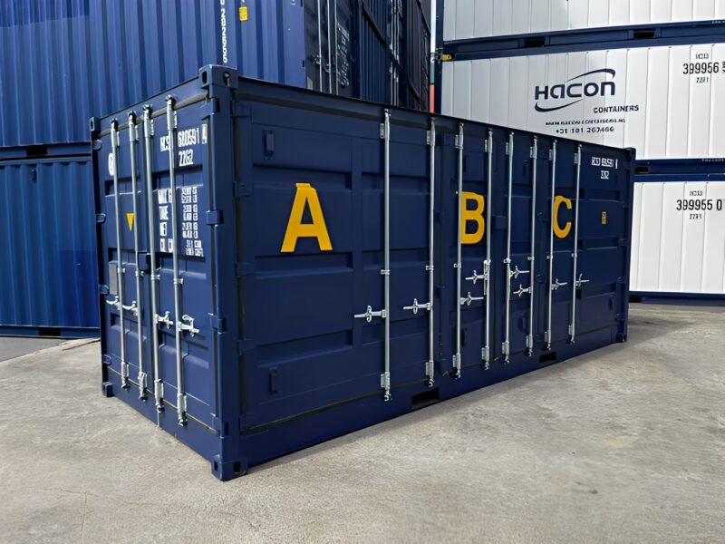 20ft Open side drip tray container - Image 2