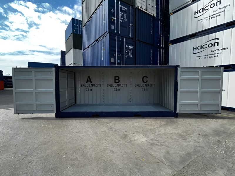 20ft Open side drip tray container - Image 4