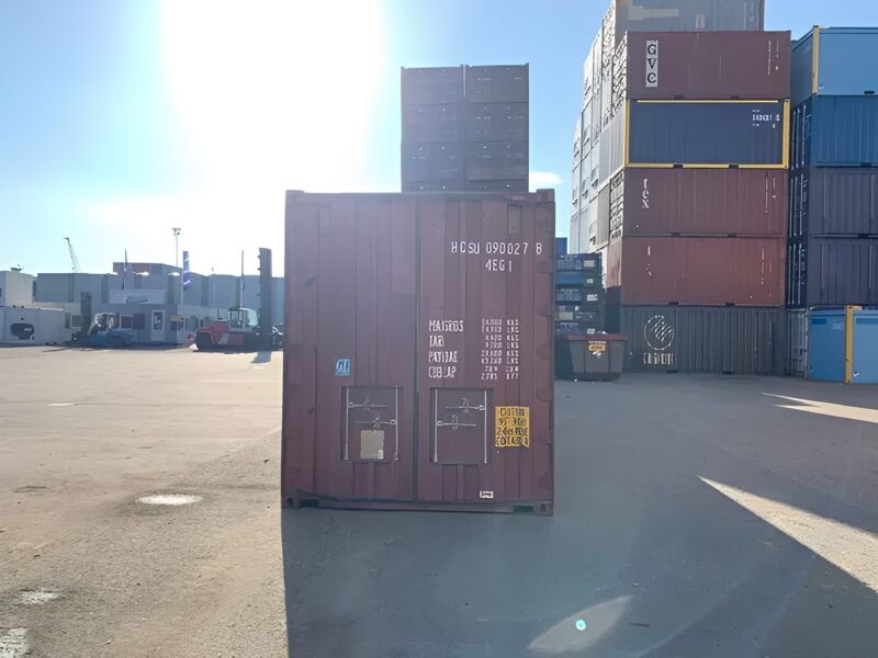 40ft High cube pallet wide container
