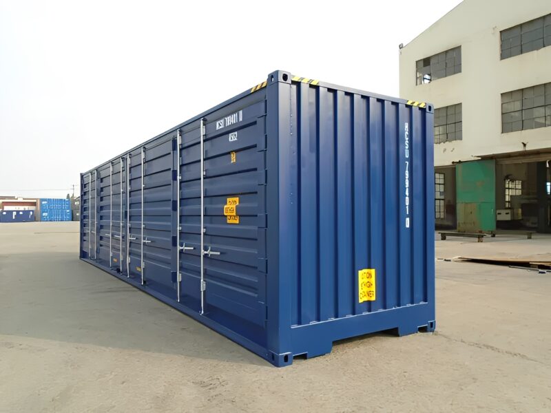 40ft High Cube Open Side containers