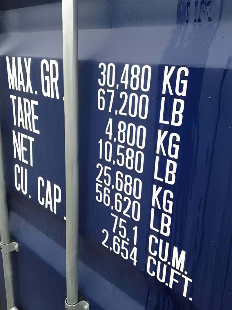 40ft High Cube Hard Open Top container - Image 3