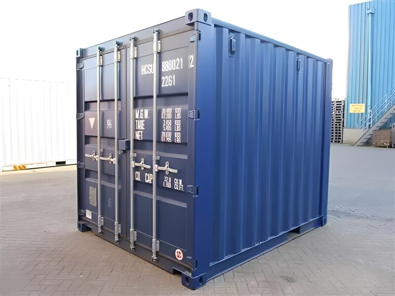 10ft Double Door Steel Floor container