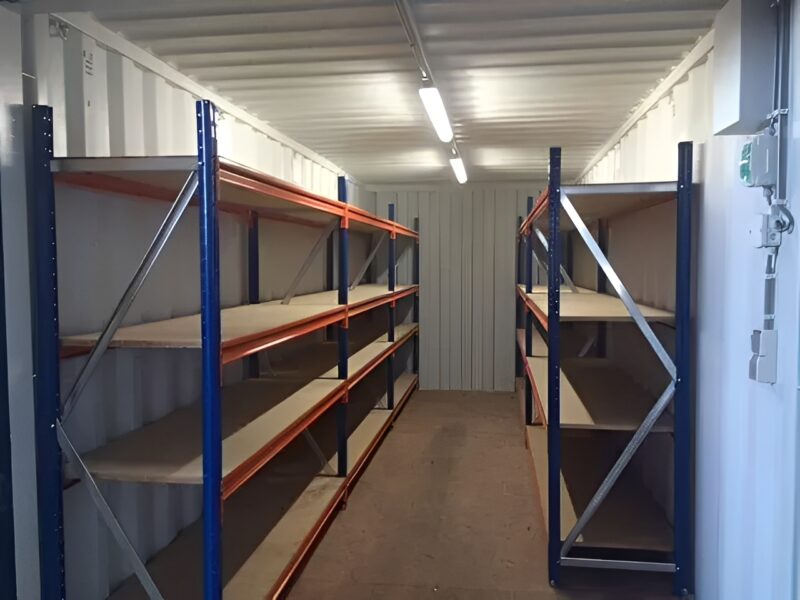 20ft Shelving / Electricity container - Image 5