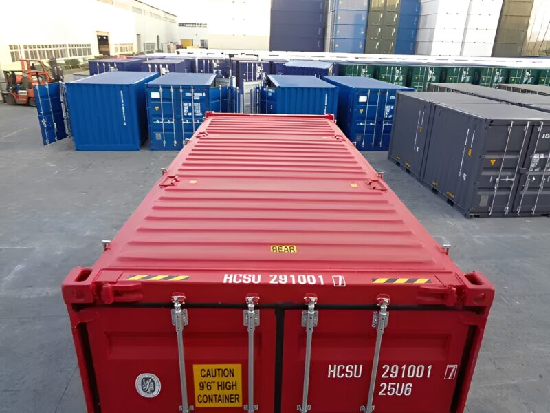 20ft High Cube Hard Open Top (Steel Floor) container - Image 2