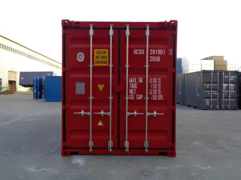 20ft High Cube Hard Open Top (Steel Floor) container - Image 6