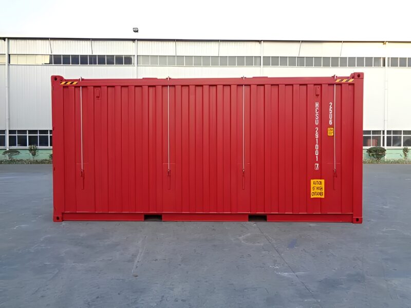 20ft High Cube Hard Open Top (Steel Floor) container - Image 3