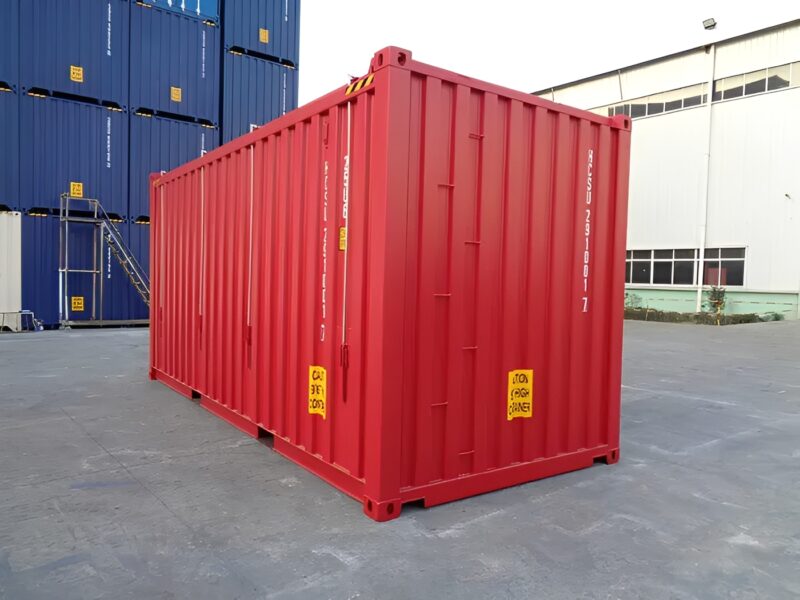 20ft High Cube Hard Open Top (Steel Floor) container - Image 4
