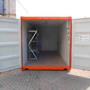 20ft Shelving / Electricity container