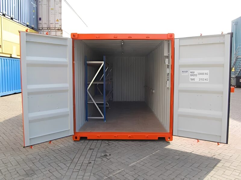 20ft Shelving / Electricity container