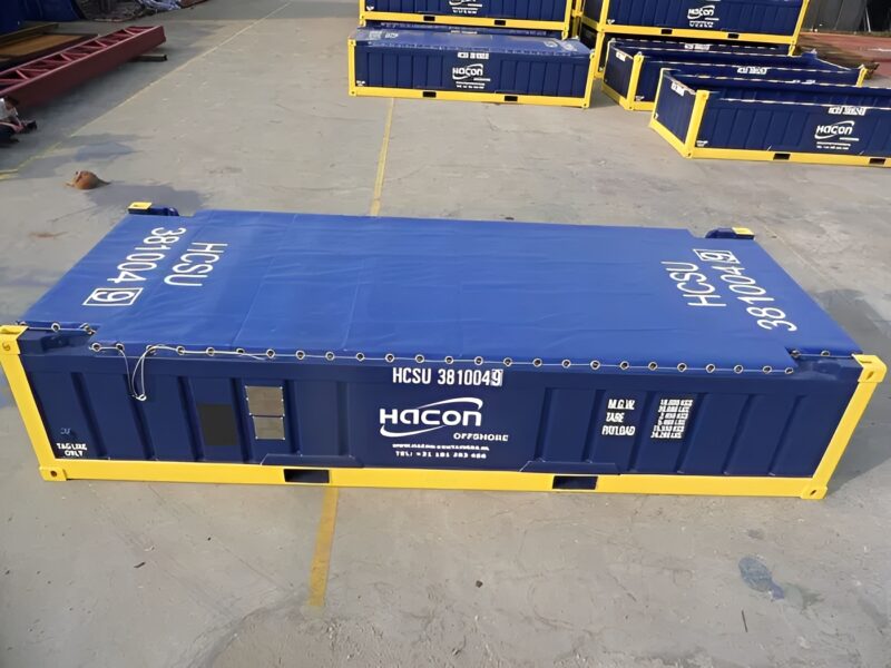 20FT DNV 2.7-1 Half Height Offshore Basket Container - Image 3