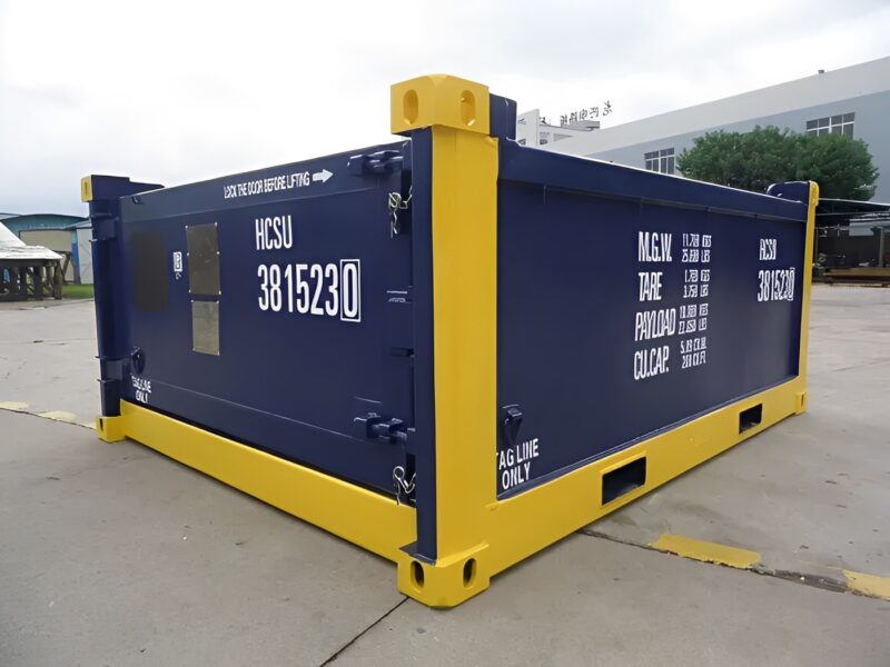 10ft Offshore Half Height Open Top container - Image 2
